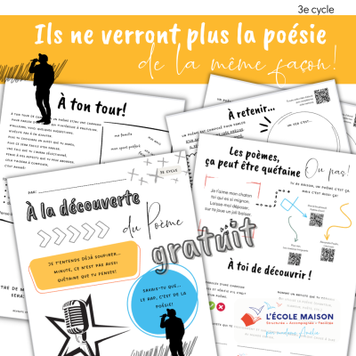 La poésie c&rsquo;est cool!